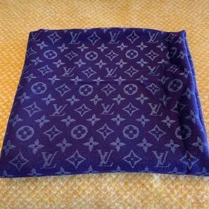 Louis Vuitton Monogram Purple Shine Shawl